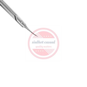 Ciseaux à ongles à cuticules en acier inoxydable de qualité supérieure ciseaux à ongles à lame incurvée extra pointue - Product Image 5