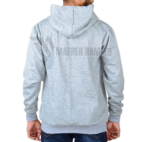 Pulls à capuche épais en polaire douce pour hommes Impression de logo personnalisé pour marque ou utilisation promotionnelle - Product Image 2