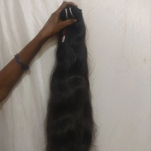 Extensiones de tejido de pelo indio brasileño Remy virgen 100%, estilo ondulado recto rizado de trama única, barato - Product Image 4