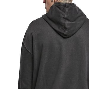 Sweat à capuche surdimensionné pour hommes de haute qualité personnalisé tissu mélangé Hip Hop High Street Style ODM OEM Hoodies - Product Image 5