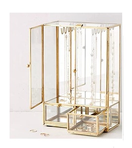 Elegant Almirah Metal and Glass Wall Almirah for Jewelry Displaying in Shop Malls Jewelry <b>Storage</b> Almirah in Wholesale Prices - Product Image 3