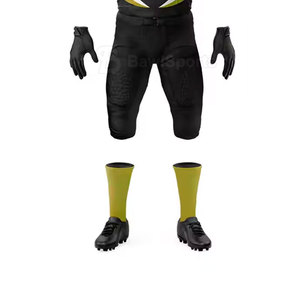 Uniforme de football américain de haute qualité, léger, conçu sur mesure pour hommes, anti-UV, séchage rapide, ensembles à manches courtes pour équipes et clubs - Product Image 6