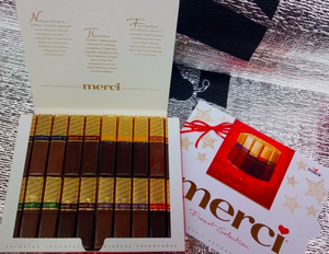 Chocolate Sólido Merci Finest Winter con Sustituto de Manteca de Cacao y Nueces, 225g, Francia, 16 Cajas, 12 Meses de Duración - Product Image 5