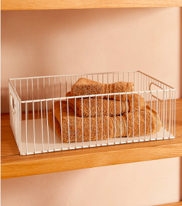 Panier de rangement multi-usages en métal de fer en gros Option bon marché avec une utilisation polyvalente - Product Image 2