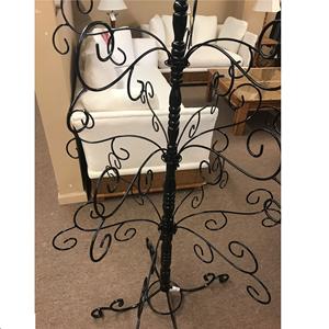 Sapin de Noël en métal blanc avec étoile Décoration de table élégante pour ornement de Noël - Product Image 2