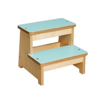 Tabouret d'appoint en bois massif fait à la main, idéal pour les enfants, les adultes et les personnes âgées, pour atteindre les étagères de la cuisine, les armoires et les comptoirs.