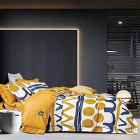 Ensemble de draps en coton de haute qualité, microfibre super douce, 300 fils, écologique, luxe, personnalisable, 16 pouces de profondeur