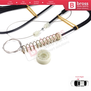 ชุดซ่อมมอเตอร์กระจกหน้าต่างด้านขวา รุ่น BWR5173 สำหรับรถยนต์ EOS 1F7 1F8 ปี 2006-2015 แบบ 2 ประตู คูเป้ เปิดประทุน CC 1Q0837462 - Product Image 5