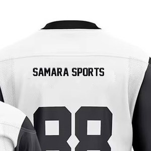 Camiseta de hockey sobre hielo de 100% poliéster de secado rápido con impresión por sublimación personalizada OEM deportes Unisex personalizable - Product Image 5
