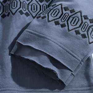 Sweat à capuche uni épais et vierge de bonne qualité Sweat à capuche personnalisé en molleton de coton pour hommes Fabricant de sweats à capuche lourds pour hommes - Product Image 4