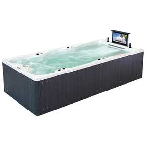 Large Freestanding <strong>Swimming</strong> Swim Spa <strong>Pool</strong> Outdoor Acrylic With <strong>Music</strong>