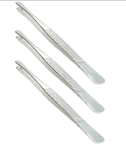 3 pinces à tissus russes 6 "Instruments dentaires chirurgicaux en acier inoxydable - Product Image 5