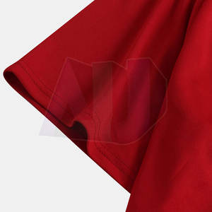 Vente directe d'usine T-shirt homme col rond simple 100% coton Tissu tricoté Respirant Séchage rapide Écologique Coupe facile - Product Image 4