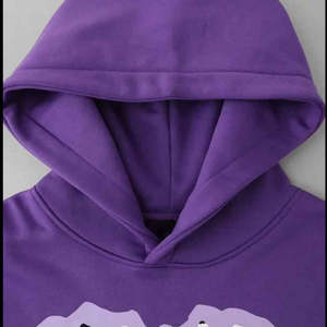 Conjunto Deportivo de Felpa de Algodón para Hombre, Diseño de Sudadera con Capucha, Bordado Personalizado, Impresión, Cordón Ajustable, Transpirable, Cortavientos, para Invierno - Product Image 4