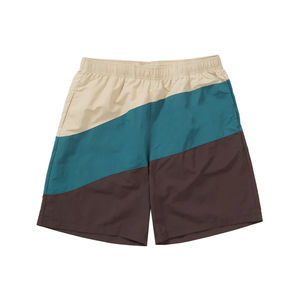 Pantalones cortos deportivos de compresión Multicolor, cintura elástica, ropa deportiva de poliéster con cordón para correr, entrenamiento de sudor - Product Image 1