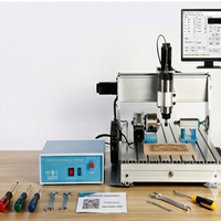 Graveur CNC 4 axes 6040 800W/1.5KW, machine de fraisage de bureau avec axe rotatif pour la gravure 3D