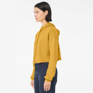 Sweat à capuche à manches longues pour femmes de haute qualité avec marque personnalisée adapté aux collections automne/hiver - Product Image 3