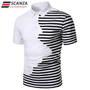 Camisas de Manga Corta para Hombre, Diseño Personalizado al por Mayor, de Alta Calidad, Antiarrugas, Ropa Deportiva de Verano, Tejido de Poliéster/Algodón - Product Image 2