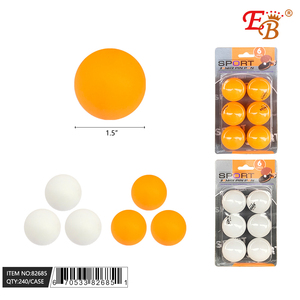 PIN PON 240PCS/CS Pelotas de tenis de mesa Pelotas de ping pong hechas de plástico y material ABS - Product Image 1