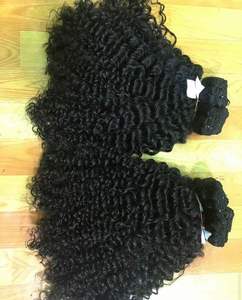 Drop Shipping Vendor Double Drawn Burmese Curly Indian <b>Hair</b> Weaving Unprocessed Raw <b>Hair</b> Bundles <b>Braiding</b> <b>Hair</b> Supply Deals - Product Image 4