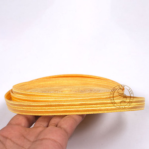 ลูกไม้ไมลาร์ถักเปียฝรั่งเศสสีทอง - Product Image 1