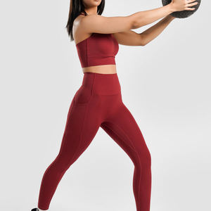 Leggings Deportivos de Compresión para Mujer con Cintura Elástica, Diseño Estampado, Tela de Alta Calidad de Spandex/Poliéster para Gimnasio, Yoga y Correr - Product Image 3