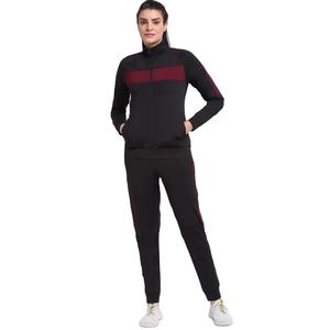 Venta al por mayor de chándal de mujer con capucha al aire libre con logotipo personalizado para correr en invierno Jogging Active Bottoms - Product Image 1