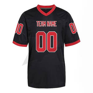 Custom Oversize Boxy Jersey Imprimir Vintage Unisex Fútbol Americano Camiseta Streetwear Estilo Malla Jersey para Hombres de Gran Tamaño - Product Image 1