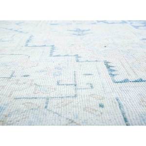 พรมขนสัตว์ถักมือสีน้ำเงิน Aalam สำหรับบ้าน สไตล์คลาสสิก ลายเหรียญรูปสี่เหลี่ยมเพชร สำหรับห้องนั่งเล่นวัยรุ่น พรมปูพื้นห้องโถง รุ่น Pae-1826 - Product Image 3