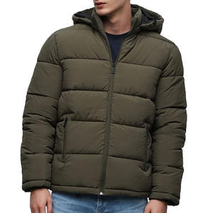 Chaqueta larga acolchada de invierno para hombre de diseño único de fabricante profesional, moda de tendencia, logotipo personalizado, tela de lona al mejor precio - Product Image 2