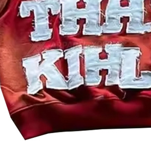 Gran oferta, conjunto de chándal de invierno informal de estilo distinto, logotipo bordado desgastado con lavado ácido personalizado, moda en línea de talla grande - Product Image 6