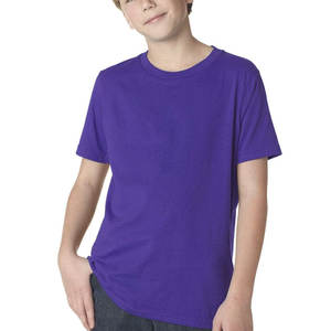 เสื้อยืดแขนสั้นสีตามสั่ง คุณภาพสูง สำหรับผู้ชาย เด็กชาย คอกลม แบรนด์ตามสั่ง เสื้อยืดวัยรุ่น - Product Image 4