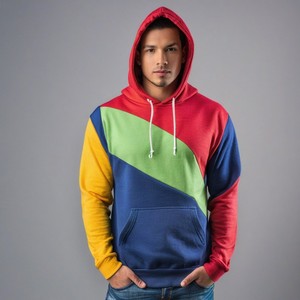 Sweat-shirt unisexe d'hiver XL de haute qualité, design graphique personnalisé, fermeture éclair, coupe oversize, technique délavée, fabriqué au Bangladesh, en polaire - Product Image 4