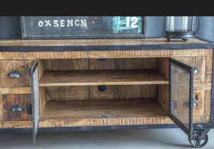 ตู้ทีวีอุตสาหกรรมที่มี6ลิ้นชักเสร็จคาร์บอน - Product Image 2