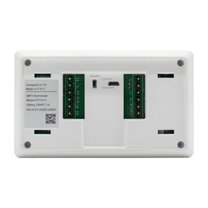 Termostato Intelligente WiFi Tuya <span class=keywords><strong>con</strong></span> Sensori e Touchscreen, Design Moderno, 24VAC per Sistemi HVAC, Certificato FCC, OEM/ODM - Product Image 4