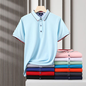 Camiseta Polo con Logotipo Bordado Personalizado de Nuevo Diseño, Pique Liso, Algodón de Alta Calidad, Popular Informal, Popular para Golf, Camisetas Polo para Hombre - Product Image 4