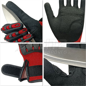 Gants de service très demandés, gants mécaniques avec une bonne adhérence pour la réparation automobile, les travaux de garage, la manipulation d'outils et les tâches mécaniques - Product Image 6