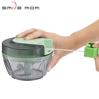 Best verkochte producten in de VS: milieuvriendelijke plastic mini-groentehakker/snijder, keukenaccessoire