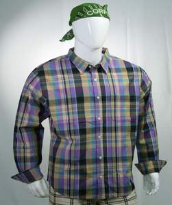 Camisa de franela de manga larga con estampado elegante personalizado para hombres de alta calidad 100% algodón moda sostenible antiarrugas transpirable para - Product Image 1