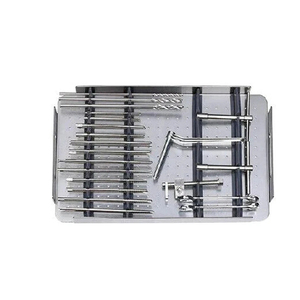 Ensemble d'instruments orthopédiques de haute qualité système de fixation externe iii pinces à tiges en carbone en acier inoxydable et titane - Product Image 3