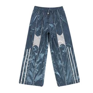 Ensemble coupe-vent pour homme personnalisé, couleur métallique brillante, style hip-hop streetwear, ensemble de survêtement 2 pièces, veste et pantalon de jogging, vêtements de sport - Product Image 4
