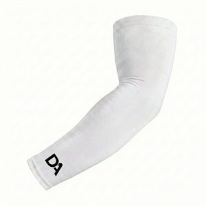 Mangas de compresión tácticas personalizadas con diseño propio, transpirables, con protección UV, para baloncesto, ciclismo y soporte de codo. - Product Image 6