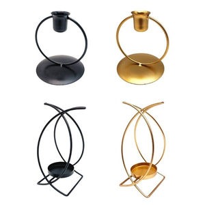 Half Moon Design Metal Brass Tea Light Candle <b>Holder</b> Gold Finished For Home & Christmas Decor Tealight <b>Holders</b> - Product Image 3