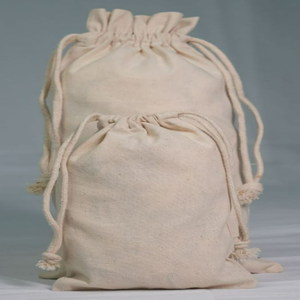 Bolsa ecológica para el polvo, logotipo personalizado, reutilizable, almacenamiento pequeño, lona, lino, bolsa con cordón a la moda, regalo natural para el polvo - Product Image 3