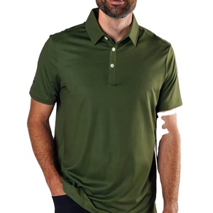 Polo de tela Premium de alta calidad con logotipo personalizado, servicio OEM, Polo de color personalizado para hombre - Product Image 3