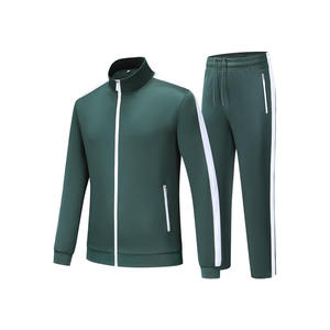 ชุดวอร์มเล่นกีฬาผ้าฟลีซสำหรับผู้ชายแบบสั่งตัด100% ผ้าฝ้ายสำหรับฤดูหนาว - Product Image 1