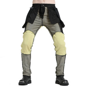 Pantalon de course de moto, logo personnalisé, coupe-vent, vêtement de sport 1 pièce avec protection des genoux - Product Image 6