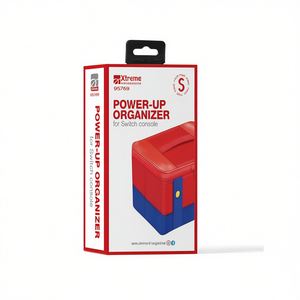 Organizador de Videojuegos SWITCH 2 Rojo y Azul, Power up 95769, Accesorios para Juegos - Product Image 2