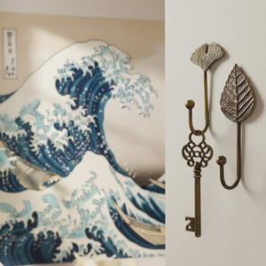 Aluminium Flower Design 5 <b>Hook</b> <b>Wall</b> Mount | Eco-Friendly Powder Coated Multipurpose <b>Hook</b> for Clothes, Bags & Towels - Product Image 2