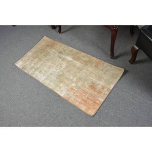 พรมขน2x3.8ft สีน้ำตาลเบจสีน้ำตาลคลาสสิกแผ่นยางรองกันลื่นดีไซน์ตุรกีสำหรับห้องนั่งเล่นหรือข้างเตียง-สำหรับวัยรุ่น - Product Image 4